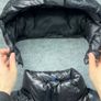 Ralph Lauren black puffer glossy jacket M Image 5