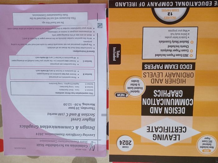 Exam Papers DCG, INC 2024 paper Design Communication Graphics