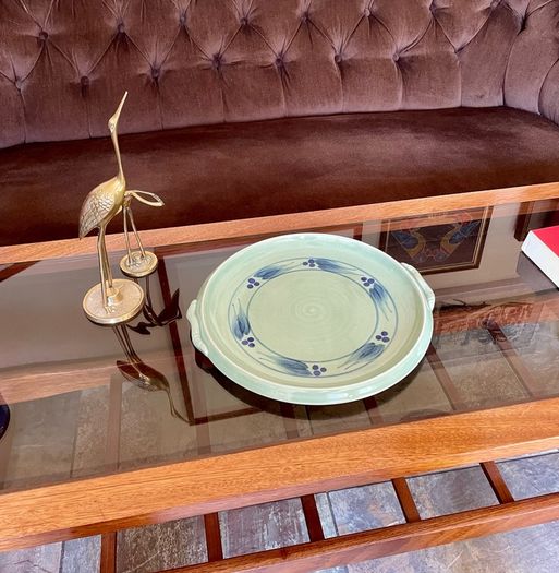 Stunning Discontinued Stoneware Jackson Kilkenny Fruit Serving Plate or Platter