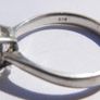 Vintage Petite Sterling Silver 925  Ring Size M - 2,42g Image 10