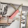 Vintage Victorinox L.L.Bean Classic Pink 58mm Swiss Army Knife Keychain tool Collectable Image 3