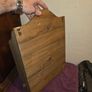 Vintage hand made Wooden Wall Mount Spice Rack Image 6