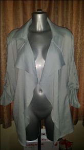 Stella Morgan oversize light blue blazer would fit sizes from 8 to 12 Postage included