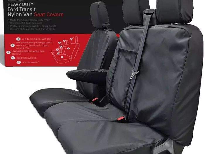 Brand new. Van Seat Covers For a Ford Transit Custom 2013 upwards  Tailored Van Seat Protectors (Free Delivery)