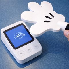Novelty Mickey Mouse tap to pay wand