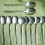 Vintage Boxed Cutlery Set Image 6