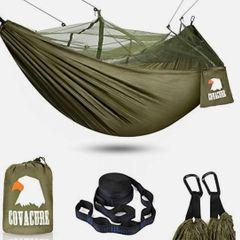 Covacure Camping Hammock with Mosquito Net