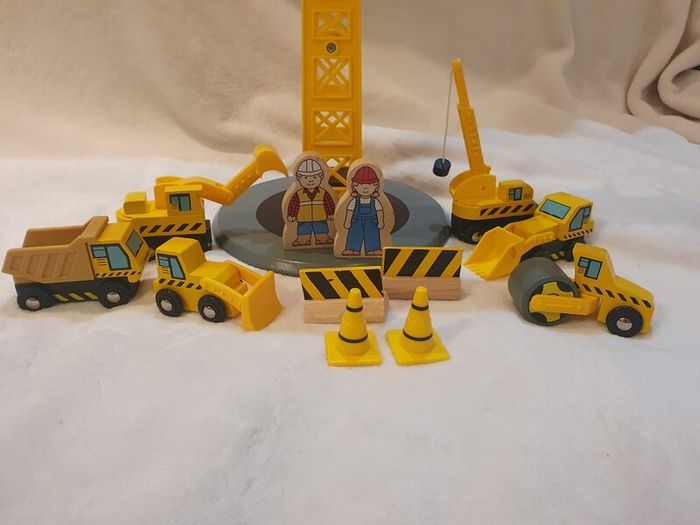 BigJigs Big Crane Construction Set
