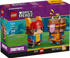 LEGO Fortnite BrickHeadz Beef Boss & Skye Figures 40910