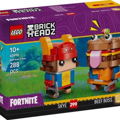 LEGO Fortnite BrickHeadz Beef Boss & Skye Figures 40910