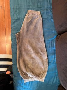 Boheme balloon leather trousers, size M or L