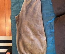 Boheme balloon leather trousers, size M or L