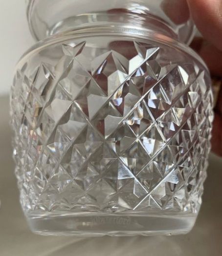 Waterford Crystal Honey Pot and lid Preserve Jam