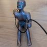 Climbing Sculpture Wall Art Bronze Image 3