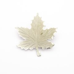 Maple Leaf Sterling Silver Brooch