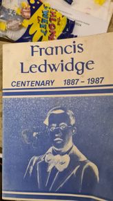 Francis Ledwidge Centenary 1887-1987. Booklet In Good Condition.