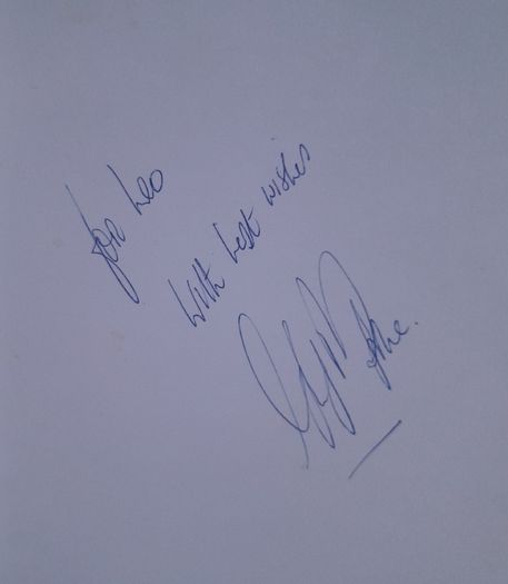 Gay Byrne Signed Autobiography The Time Of My Life