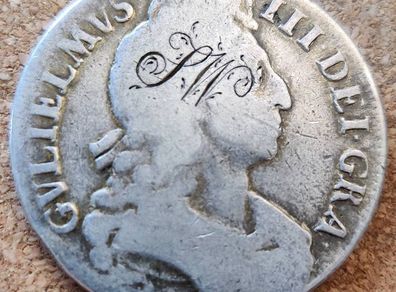 Crown 1696 William III Silver