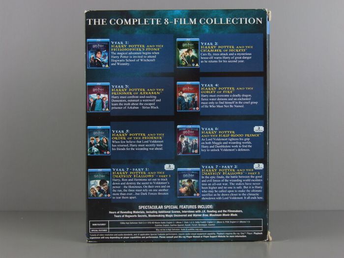 Harry Potter - Complete 8-film Collection Blu-ray box set
