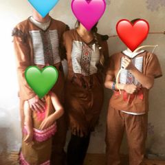 Indian family fancy dress outfits