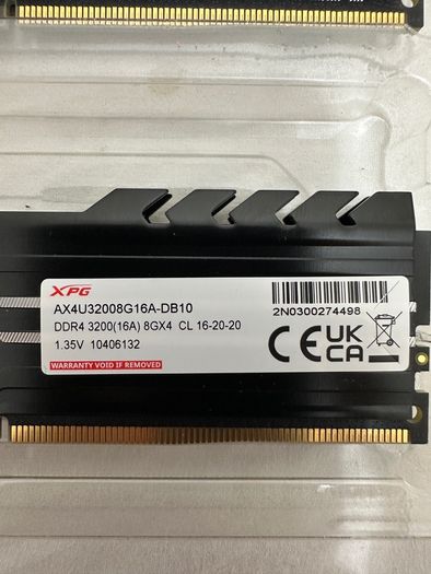 DDR4 16Gb 2x8gb gaming RAM.