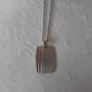 sterling silver identity necklace Image 2