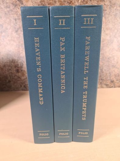 Folio Society Pax Britannica 3 Volume  Book Set James Morris 1992