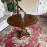 Round Oak Dining Table Image 2