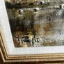 Frank Fitzsimons (Franfit) Beautiful Signed Landscape Painting & Gold Frame Image 3