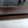 Vintage Japan Rhythm Mantel  Table Clock  Retro Wooden Design Image 7