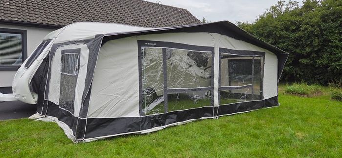 Caravan awning