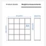 IKEA KALLAX 4x4 Shelving Unit Black with Rattan Baskets Image 5