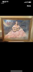 Antique Picture- La Guitarista