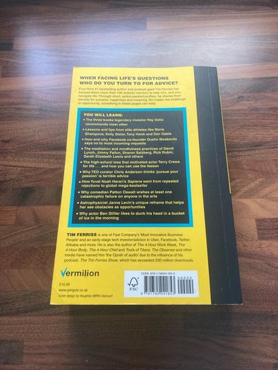 Tribe of Mentors - Tim Ferriss