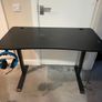 XRocker Gaming Desk with RGB LED Lighting in Black Image 4