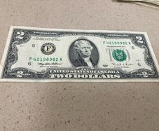 1995 Two Dollars Banknote