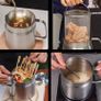 Brand New LOVIVER Stainless Steel Oil Filter Pot, Image 4
