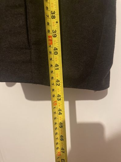 MaxMara dark brown tailored wide leg trousers Size 10