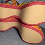 CHLOE yellow orange red cotton MERIL 110 Platform Sandals Image 7