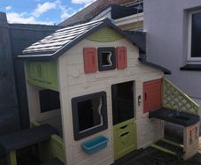 kids playhouse smoby, house garden