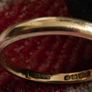 1910 Wedding Ring 18ct Gold Image 3