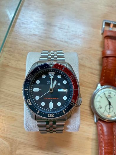 Seiko diver "pepsi" watch