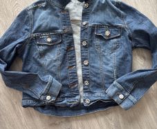 ladies red  herring demin jacket