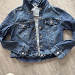 ladies red  herring demin jacket