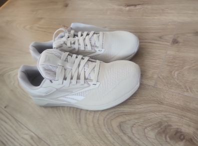 New with tags RRP 120 Eur Ladies Woman Trainers Shoes size 5 UK Nano X4 biege White sneakers
