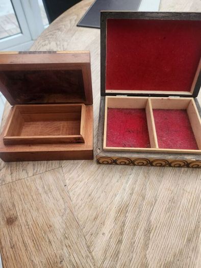 jewelry boxes x 2