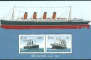 2015 Ireland Centenary of the Sinking of The RMS Lusitania Commemorative Stamps Miniature Sheet Mint Never Hinged (MNH)
