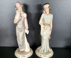 Two Art Deco Ladies