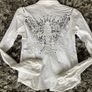 Western style white shirt Image 2