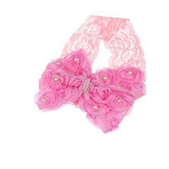 Baby Headband Bow / hair band With Pearls